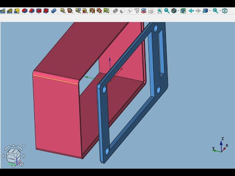 Видео: FreeCAD.#84. Создаем паз с помощью связующих форм