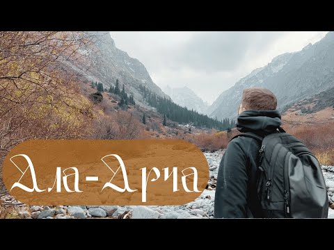 Видео: Ала-Арча, Бишкек, Центральная Азия, прогулка с братом