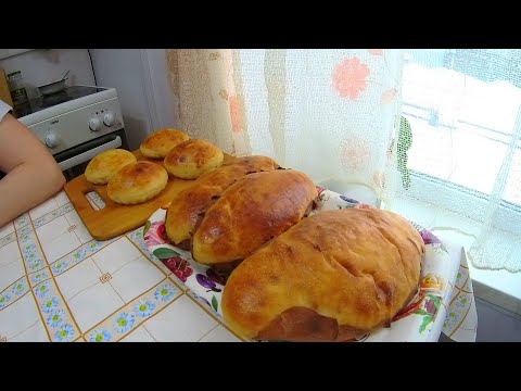 Видео: Живём в деревне \ Северные пироги домашний хлеб \ Любимое тесто!