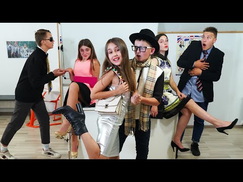 Видео: Ева и подруги ПРИШЛИ В ШКОЛУ НА КАБЛУКАХ И УДЕЛАЛИ ПАРНЕЙ!