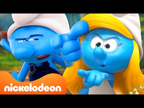 Видео: Смурфики | 32 минуты САМЫХ ГРОМКИХ ссор Смурфов! 💥 | Nickelodeon Cyrillic