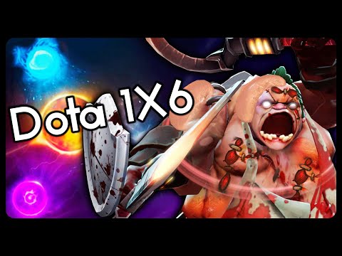 Видео: Абсолютная мощь силы! Pudge в Dota 1x6