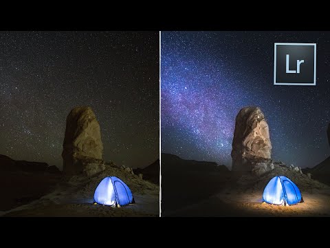 Видео: НОЧНОЙ ПЕЙЗАЖ | Обработка в Lightroom за 15 минут