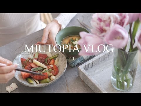 Видео: Тёплое объятие весны — день с цветами, садом и котиками | Miutopia Vlog 11