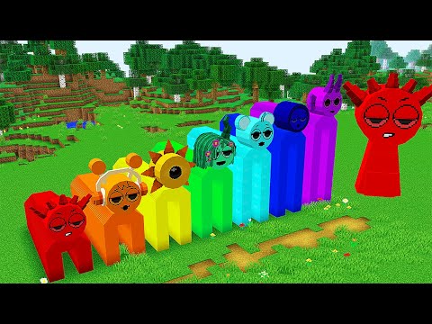 Видео: ВЫЖИВАНИЕ ВНУТРИ ВСЕХ ПОРТАЛОВ СПРУНКИ ТУННЕЛЬ В МАЙНКРАФТ! | нуб noob minecraft sprunki