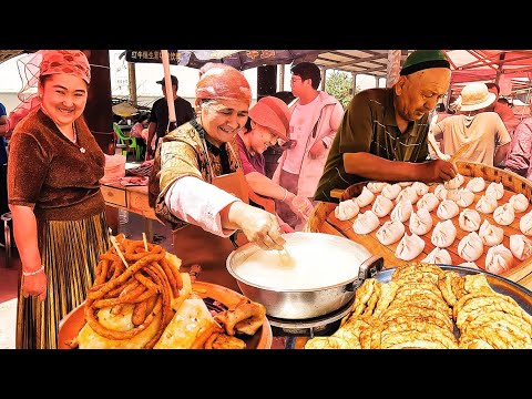 Видео: Китайско-кыргызский пограничный базар 🇨🇳 🇰🇬