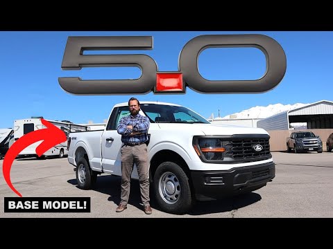 Видео: Ford F-150 Single Cab 2024 года (5,0 л V8): Идеальный вариант для сна!