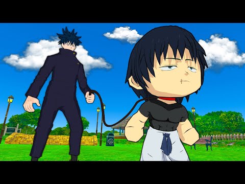 Видео: Мегуми нянчится с Тодзи! (Дзюдзюцу Кайсен VR)