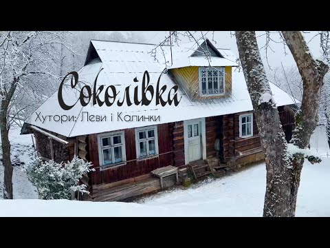 Видео: Хутори Леви та Калинки в селі Соколівка високо в горах.