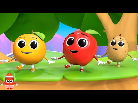 Видео: Пять Маленьких Фруктов Песня И Ещё Baby Rainbow Детские Стишки На Русском