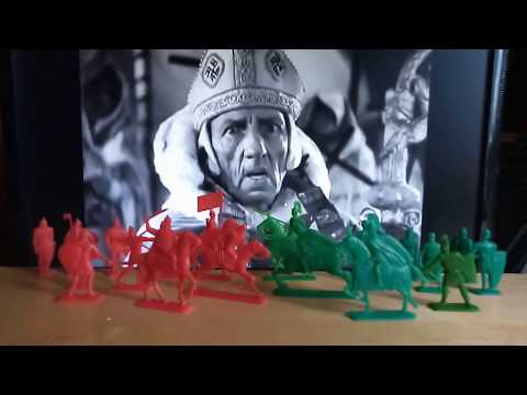 Видео: Наши любимые игрушки СССР. Солдатики "Ледовое побоище" МЗИ "Прогресс"