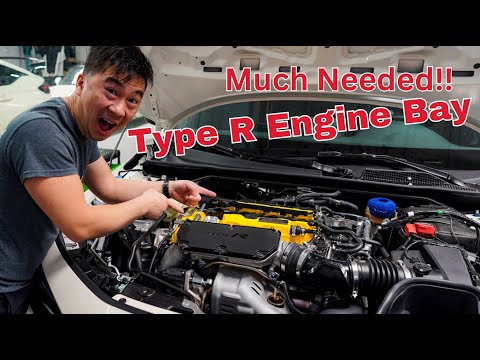 Видео: Установка крышки клапана Spoon Sports || Honda Type R Acura Type S