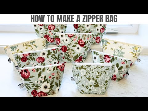 Видео: Как сделать сумку на молнии