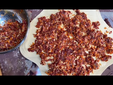Видео: ЖЕМЧУЖИНА УЗБЕКСКОЙ КУХНИ. ХАНУМ В КАЗАНЕ НА КОСТРЕ