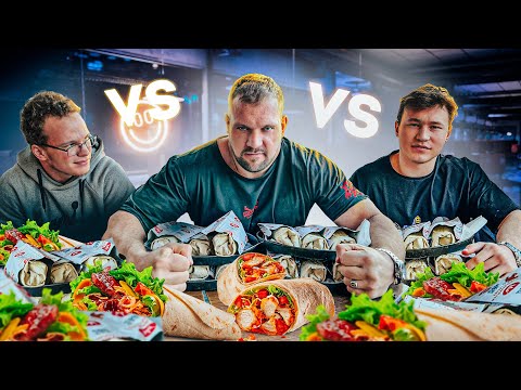 Видео: КТО БОЛЬШЕ СЪЕСТ ШАВЕРМЫ? TATWOLE vs БОТАНИК vs САРЫЧЕВ