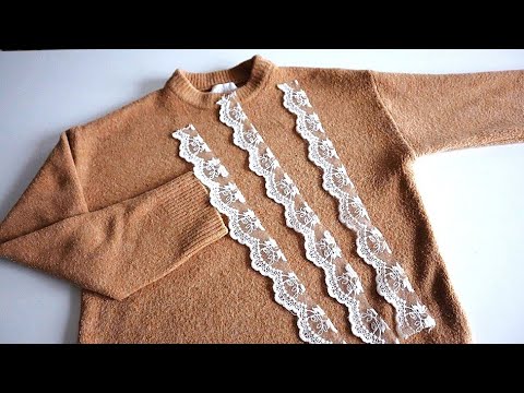 Видео: Как из бюджетной кофты сделать дизайнерскую: секрет в деталях