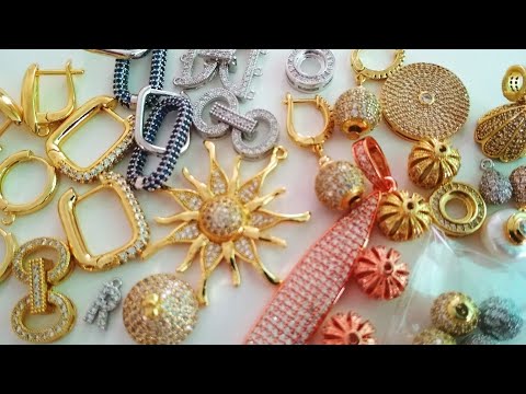 Видео: AliExpress. Серьги. Подвески. Фурнитура