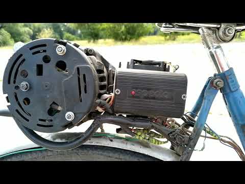 Видео: Электровелосипед бедного самодельщика. Практика максимального пробега.