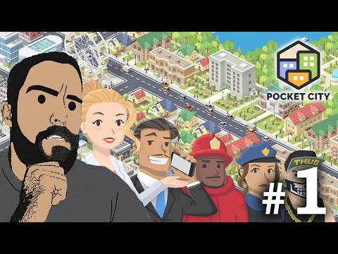 Видео: Новый город, новая игра! - Pocket City #1