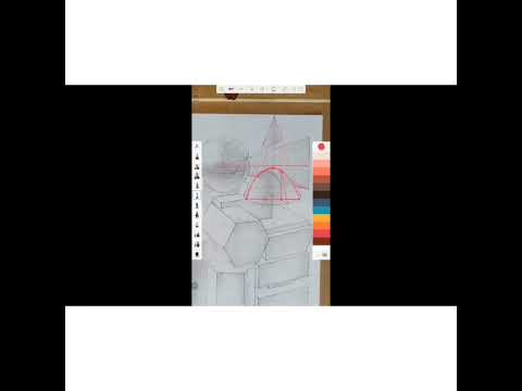 Видео: Врезка конус - пирамида, МАРХИ.