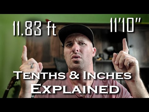 Видео: МАТЕМАТИЧЕСКИЕ ХИТРОСТИ ДЛЯ ОПЕРАТОРОВ ТЯЖЕЛОГО ОБОРУДОВАНИЯ || Перевод десятых долей в дюймы
