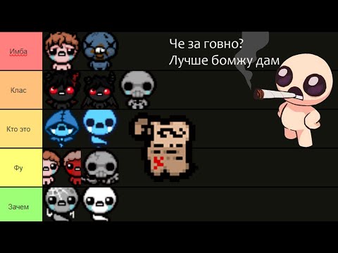 Видео: Обзор эффектов бертрайта на всех персонажах + Тирлист