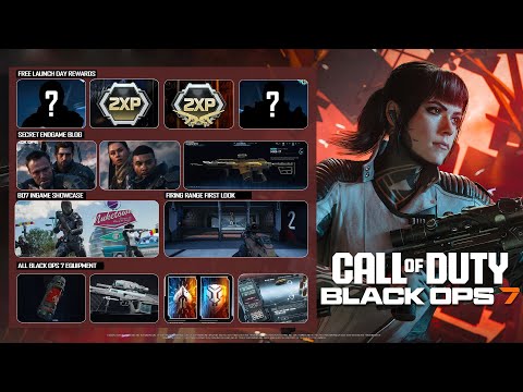 Видео: БЕСПЛАТНЫЕ награды в день запуска Black Ops 7, СЕКРЕТНЫЙ УДАЛЕННЫЙ БЛОГ BO7 И МНОГОЕ ДРУГОЕ!