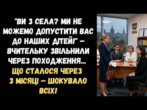 Видео: ЕЛІТНА СТОЛИЧНА ШКОЛА ЗВІЛЬНИЛА ДОСВІДЧЕНУ ВЧИТЕЛЬКУ ЧЕРЕЗ СЕЛЯНСЬКИЙ АКЦЕНТ...