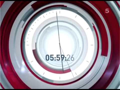 Видео: Часы 5 канала (2012 - 2018), склейка