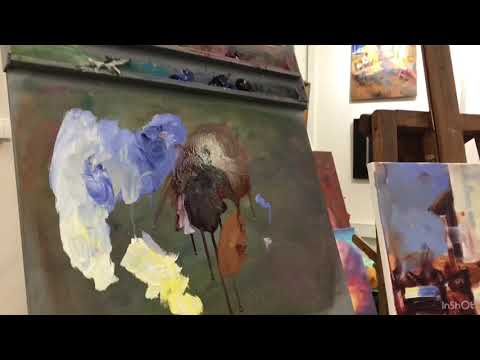 Видео: Изучаем технику живописи алла- прима.