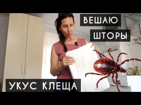 Видео: Укус Клеща / Преображаю Пространство / Новые Шторы / Кофе с ...