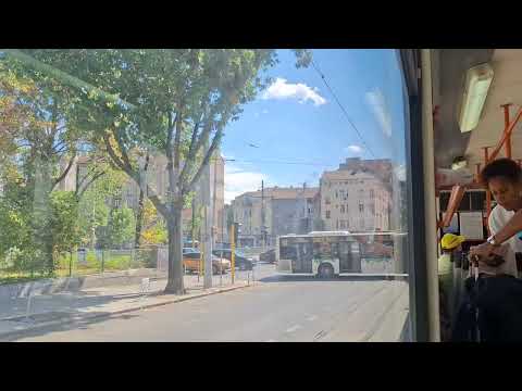 Видео: Трамвай 6 Т6А2Sf 2043+2044