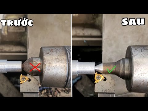 Видео: Отличный способ повторно использовать старые центральные биты для токарных станков.