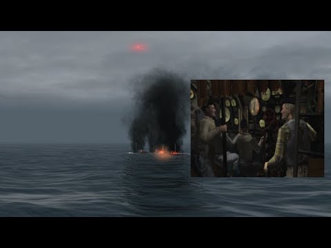 Видео: Silent Hunter 3+GWX-Gold+моды. Северное море. Прибрежные воды Британии. Часть 1