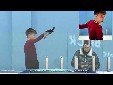 Видео: 1-й спорт КП мальчики. Видео-запись. г.Невинномысск 22.04.2023г. #фигурноекатание