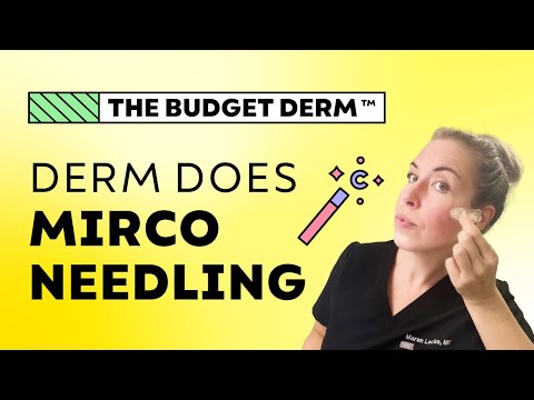 Видео: Дерматолог проводит микронидлинг на дому! | Плюсы и минусы по сравнению с процедурой в клинике