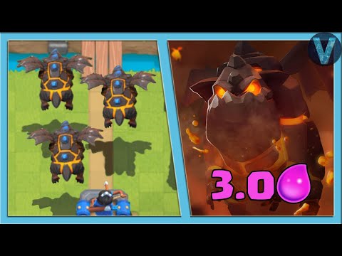 Видео: САМАЯ БЫСТРАЯ ЛАВА В МИРЕ! ПРИКОЛЫ ЗА 3.0 ЭЛИКСИРА / CLASH ROYALE