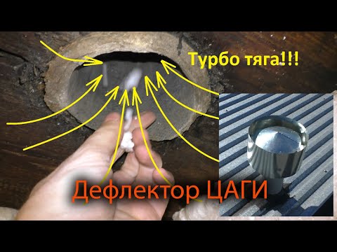 Видео: Самодельный ДЕФЛЕКТОР ЦАГИ. Изготовление и испытание.