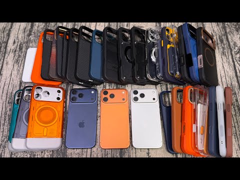 Видео: Линейка чехлов для Apple iPhone 17 серии — Mous, Pitaka, Pelican и другие