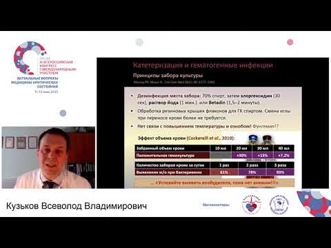 Видео: Катетер инфекции Кузьков В.В.