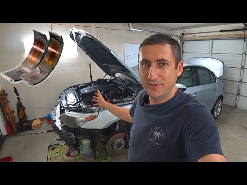 Видео: Замена вкладышей / BMW M5 V10 / Без ямы, без подъемника, в обычном гараже