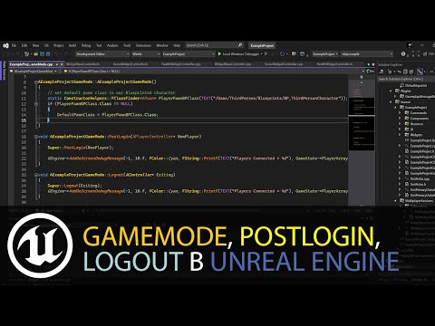 Видео: Мультиплеер в Unreal Engine: GameMode, PostLogin, Logout