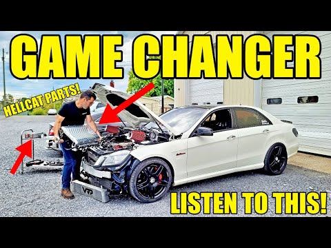 Видео: Я решил проблему с двигателем C63 стоимостью 7500 долларов и установил ОГРОМНЫЙ прототип нагнетат...