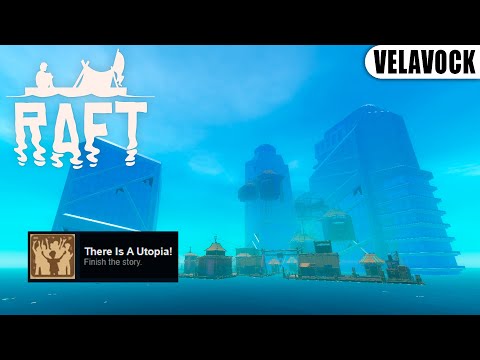 Видео: Raft — Утопия на 100% (Прохождение, записки, чертежи)