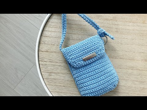 Видео: СУМКА-КАРМАН ИЗ 1/2 МОТКА крючком/ Подробный видео-урок