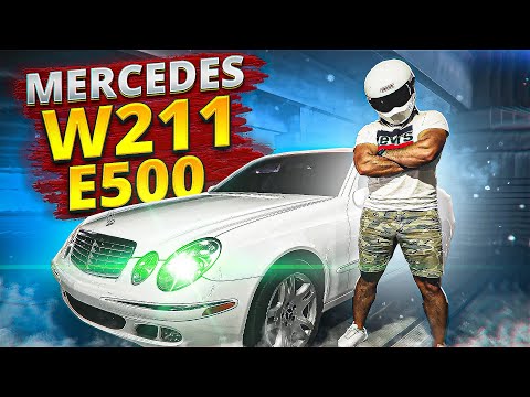 Видео: Понторезка по цене приоры. Обзор на Mercedes Benz E500 W211. Цены на машины в США. Дальнобой по США.