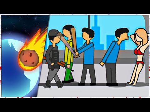 Видео: 💋 60 секунд, чтобы СДЕЛАТЬ ВСЕ, ЧТО Я ХОЧУ, прежде чем Земля будет уничтожена в Meteor 60 Seconds! 🔥