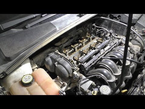 Видео: Замена прокладки крышки клапанов на Ford Focus 3 1,6 Форд Фокус 2013 года