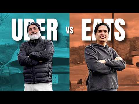 Видео: Uber против Uber Eats: кто на самом деле зарабатывает больше?