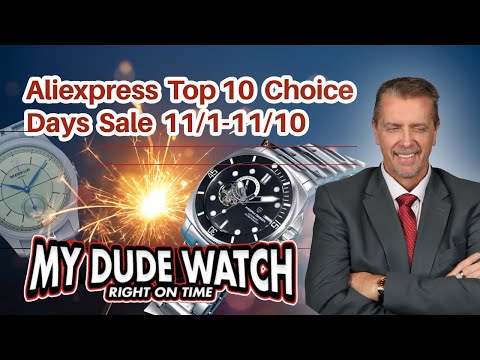 Видео: Распродажа AliExpress Choice: безумные скидки на часы до 11 ноября